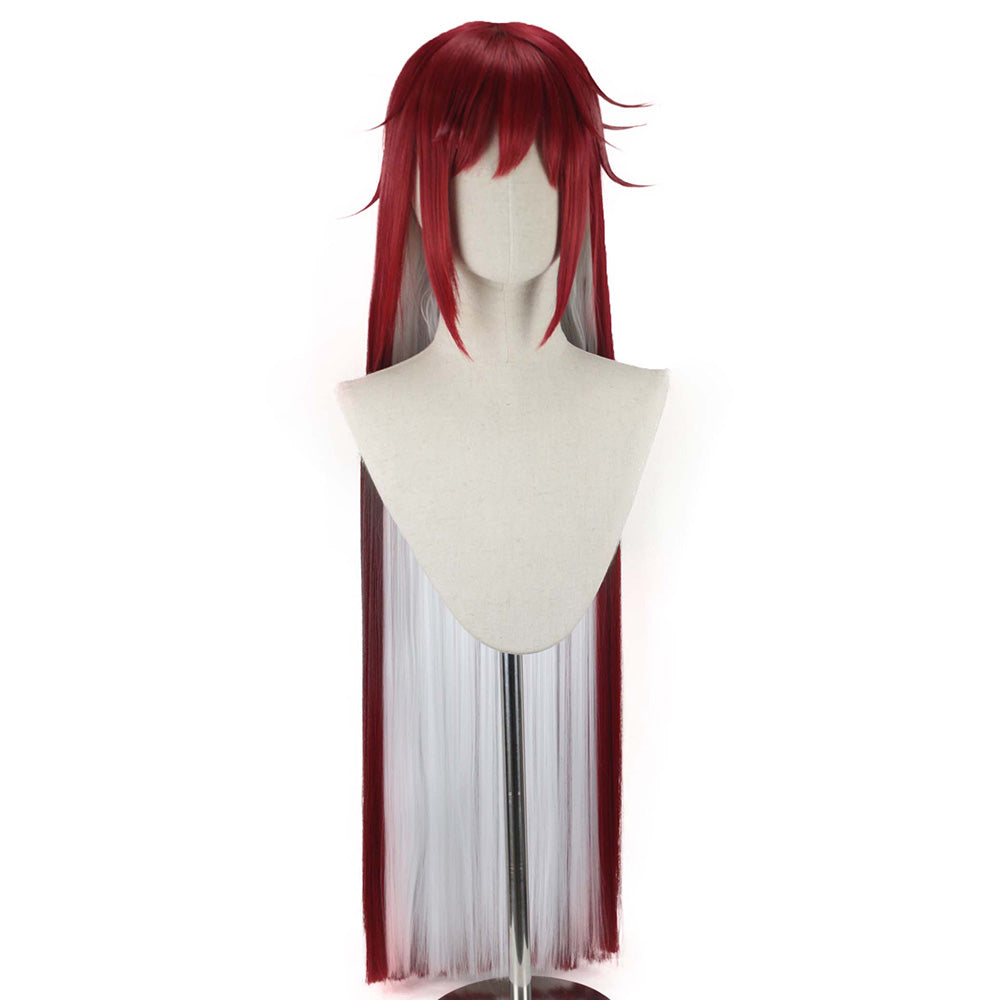 Guilty Gear STRIVE Jack-O' Jack O Valentine Red White Cosplay Wig