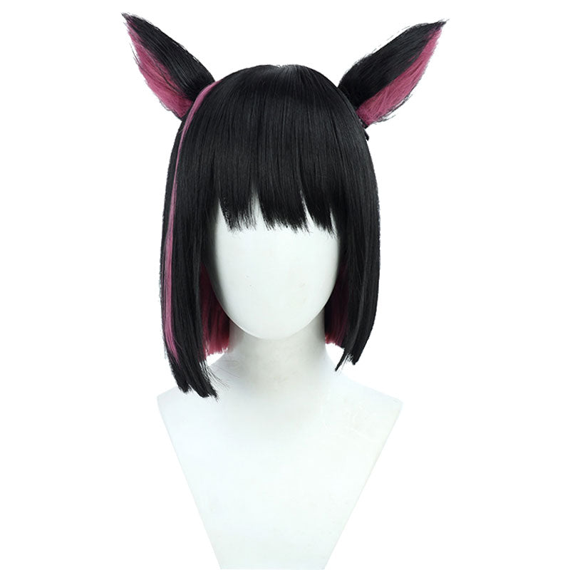 Game Blue Archive Kyouyama Kazusa Cosplay Wigs With Props