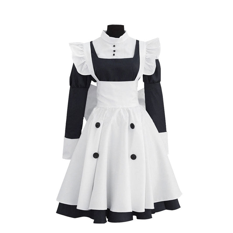 Anime Black Butler Kuroshitsuji Mey Rin Cosplay Costume