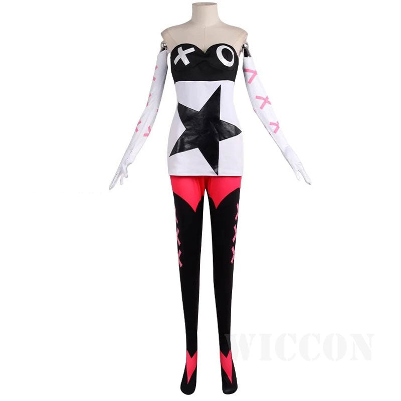 Hazbin Hotel Verosika Mayday Default Cosplay Costume