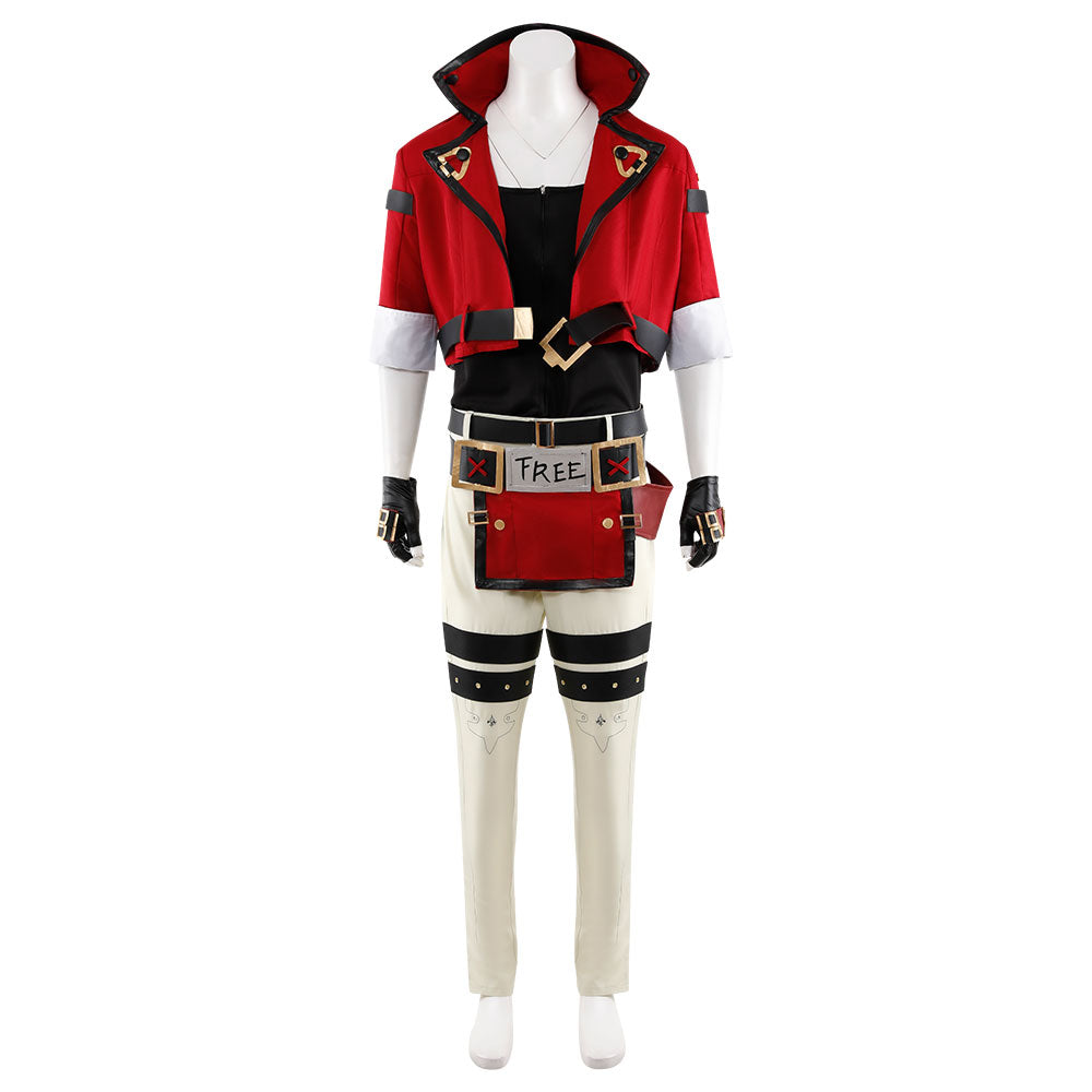 Guilty Gear STRIVE Sol Badguy Cosplay Costume