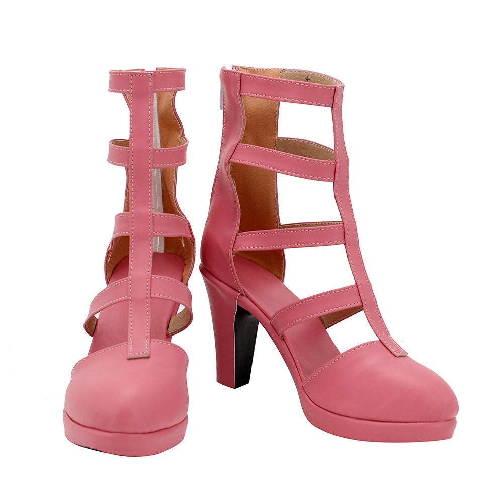  Final Fantasy VII Aerith Gainsborough Cosplay Shoes