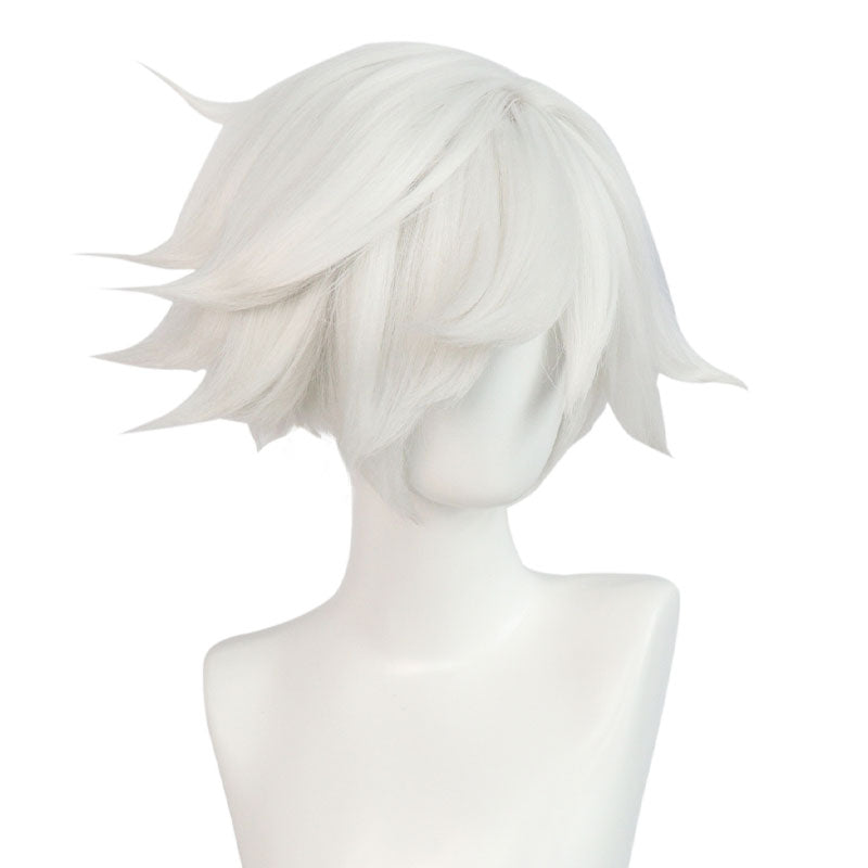 Hazbin Hotel Angel Dust White Cosplay Wigs