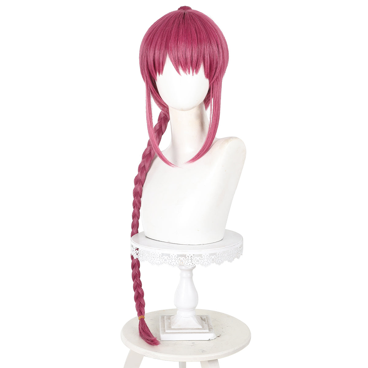 Sakamoto Days Lu Xiaotang Red Cosplay Wig