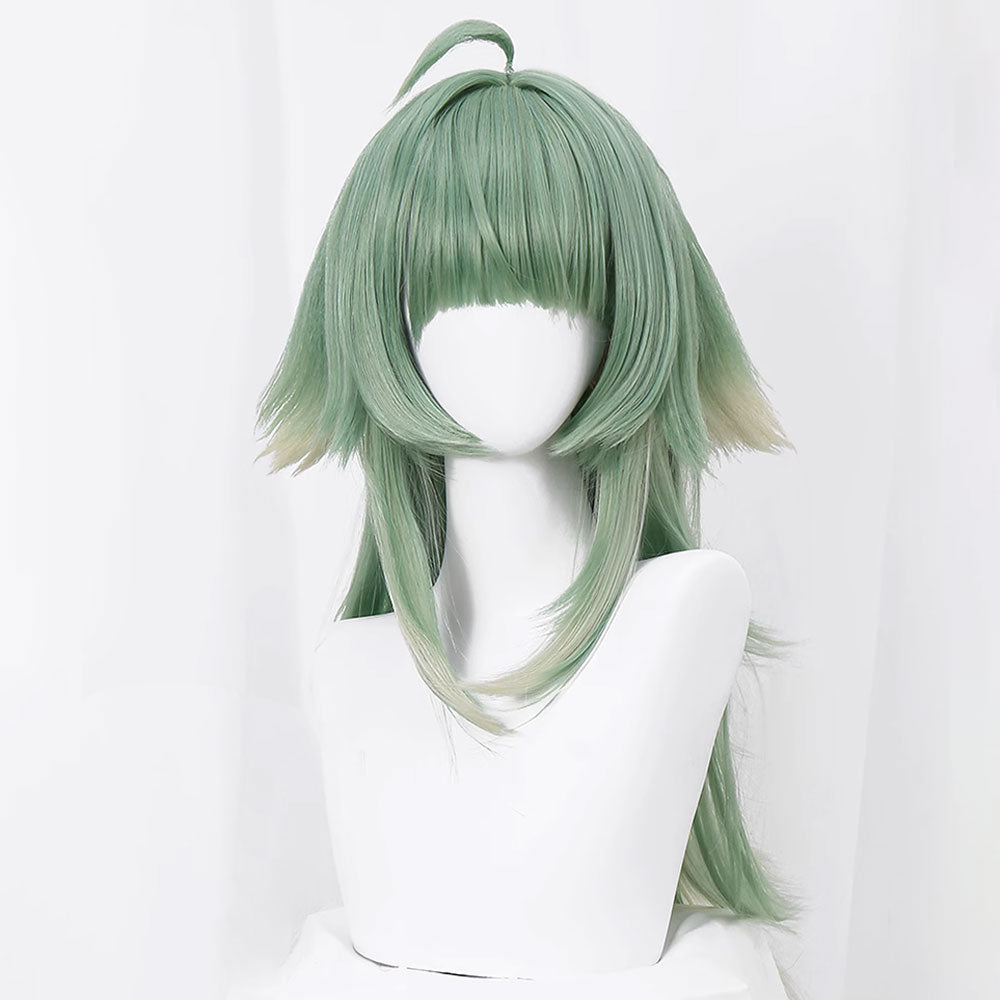 Honkai: Star Rail Huohuo Green Cosplay Wig