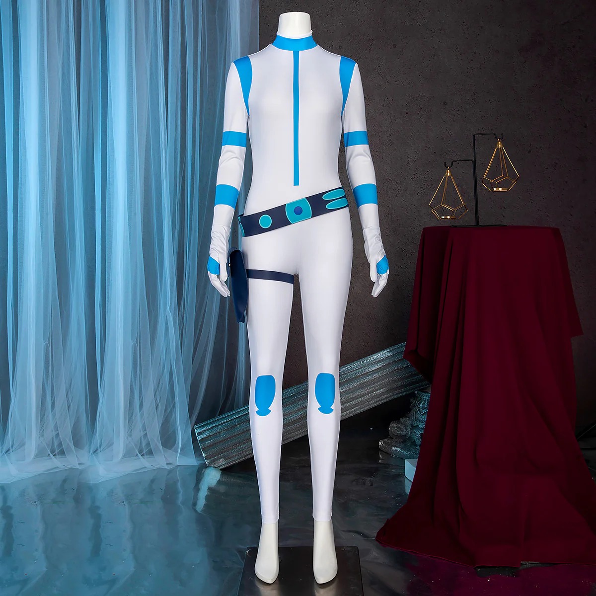 Kim Possible Battle Suit Cosplay Costume