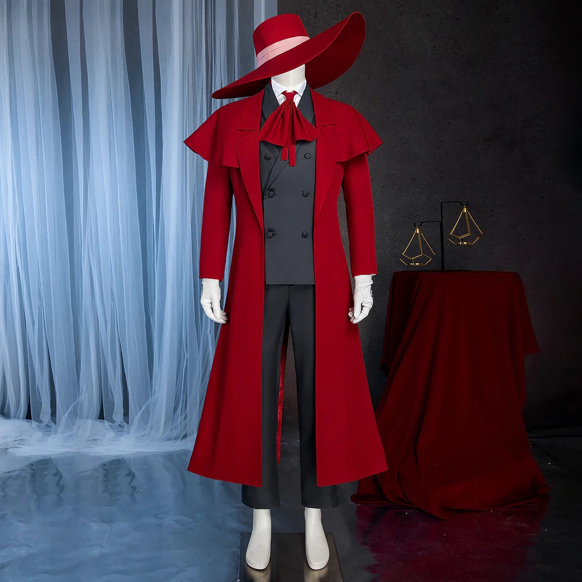 Hellsing Organization Alucard Vampires Cosplay Costume