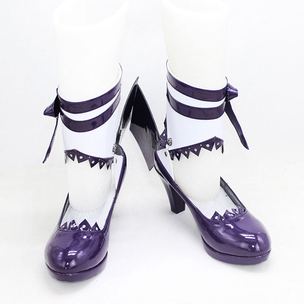 Azur Lane Formidable Purple Cosplay Shoes