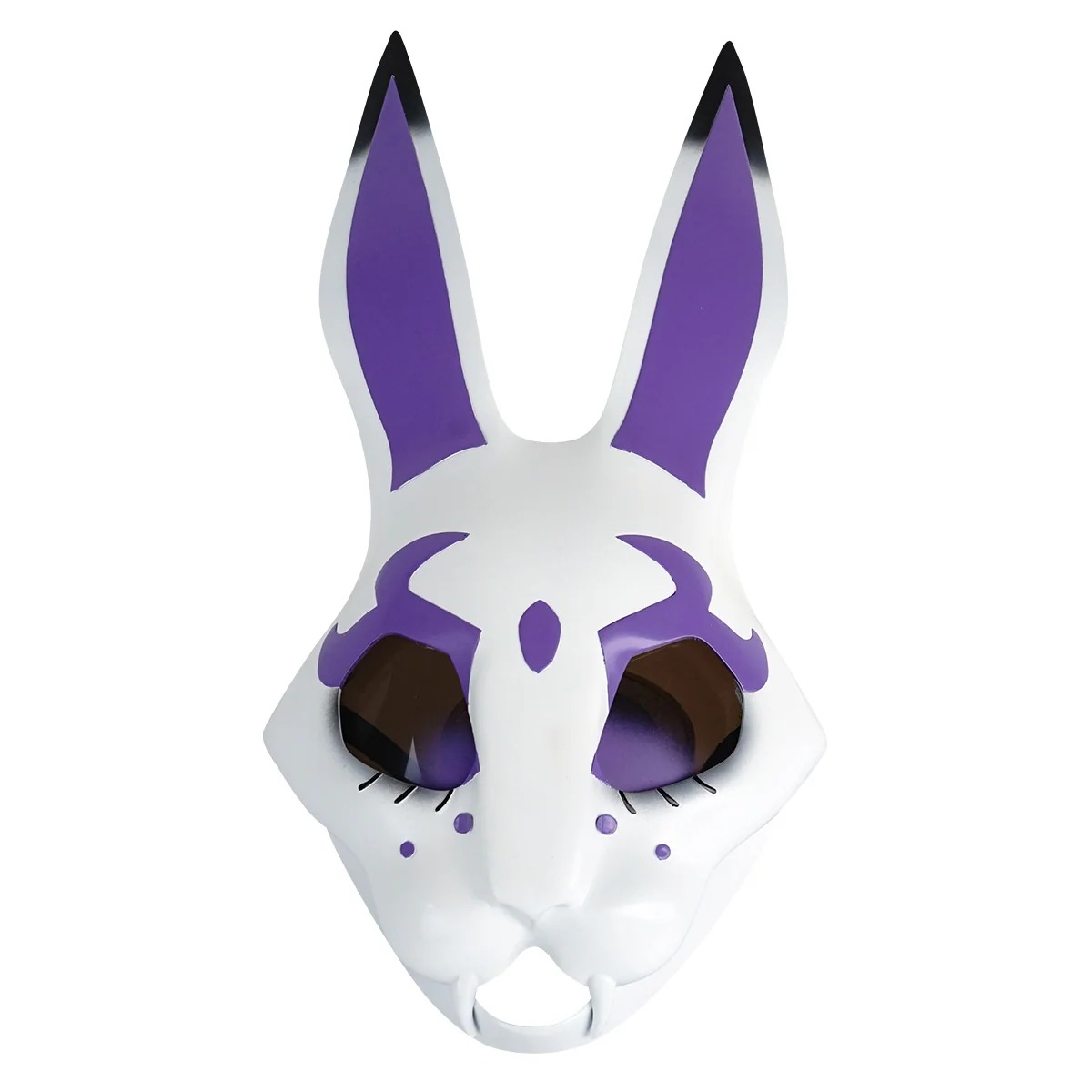 Neon White Neon Violet Mask Cosplay Accessory Prop