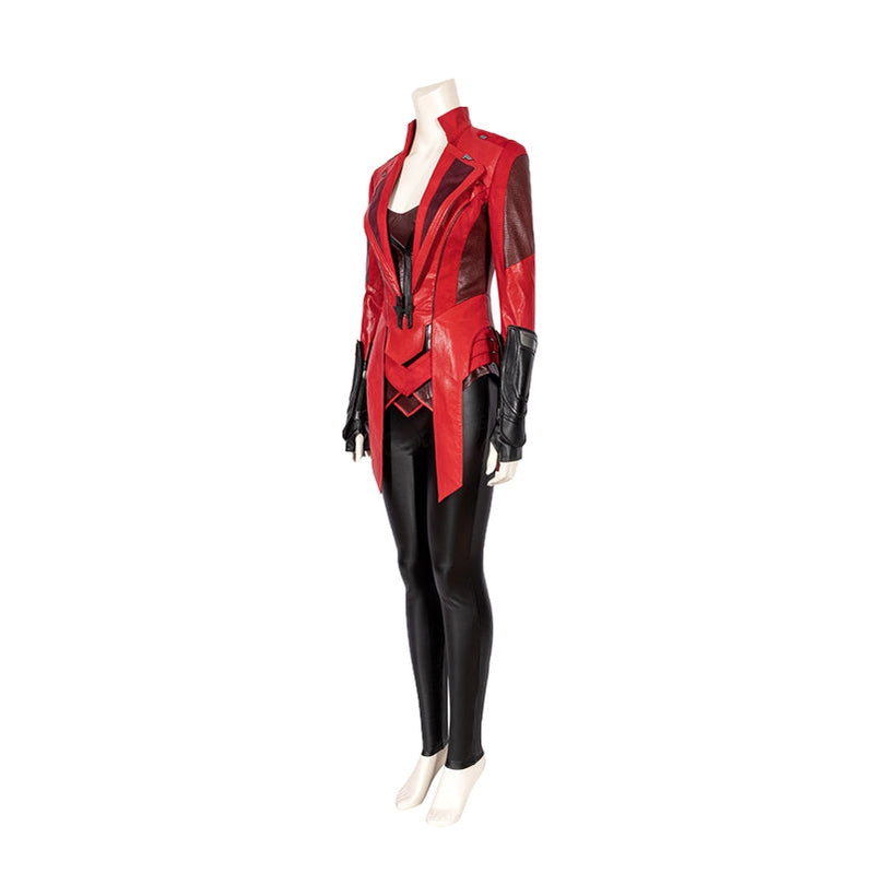 Movie Captain America Civil War Wanda Maximoff Cosplay Costume