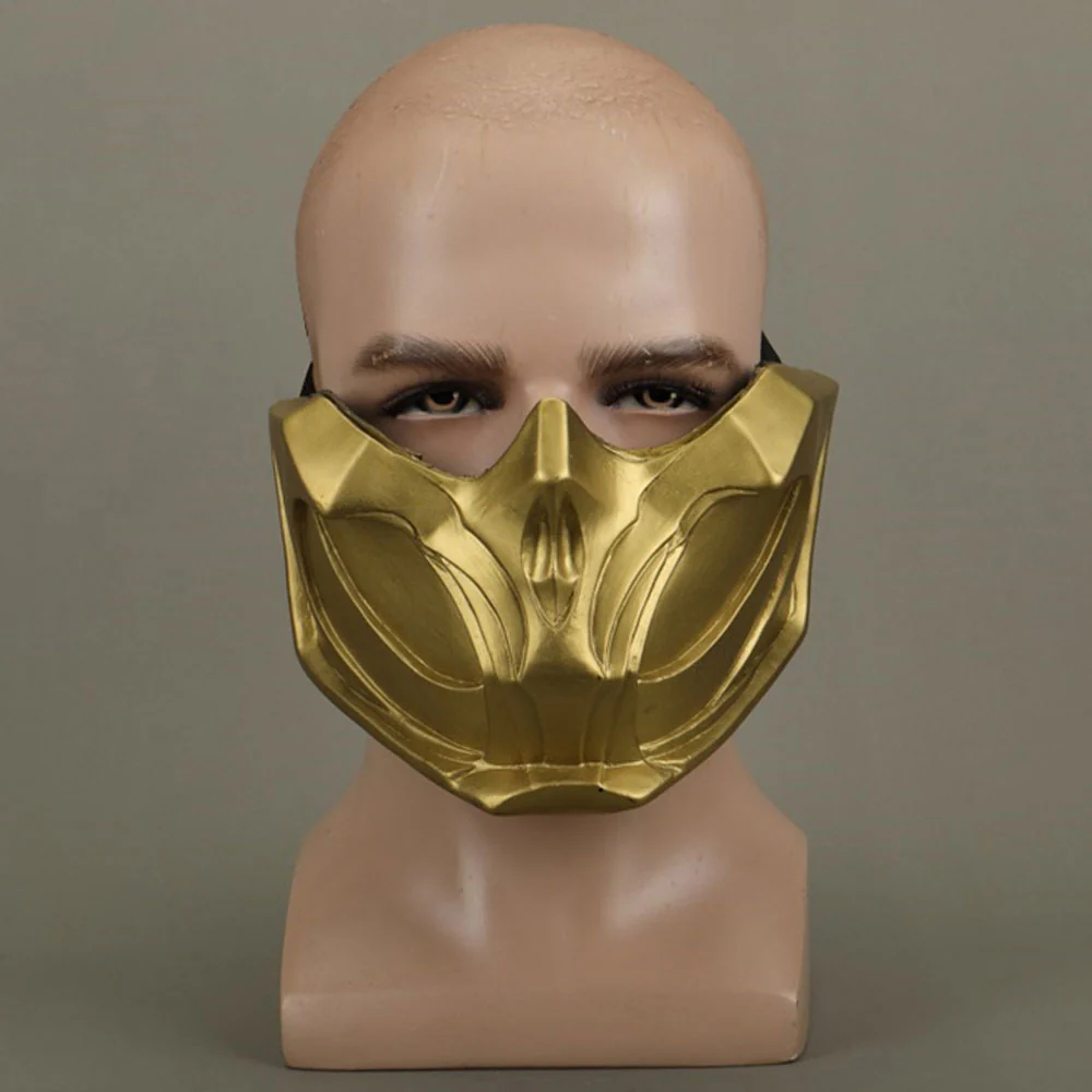 Mortal Kombat 11 Scorpion Halloween Mask Cosplay Prop Accessory