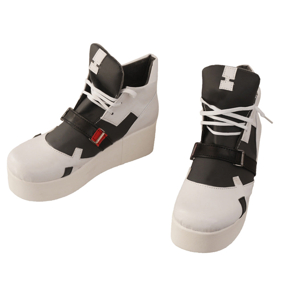 Arknights Texas Winter Black Cosplay Shoes