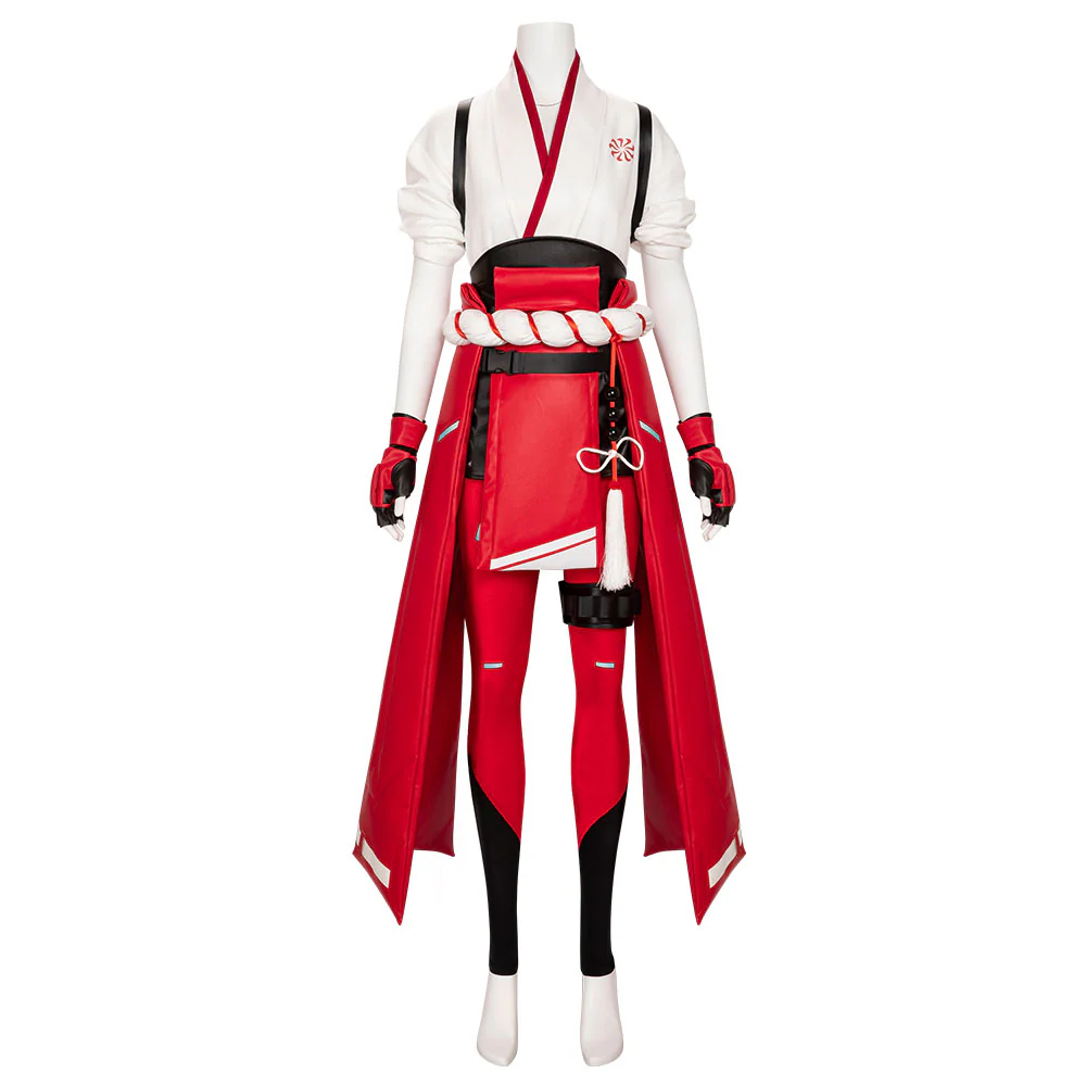 Overwatch2 OW2 Kiriko Red Cosplay Costume