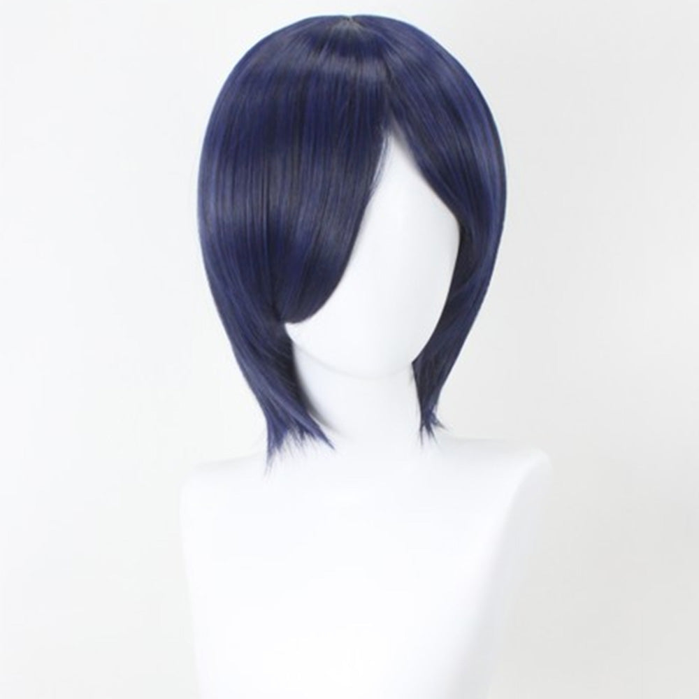 Bleach: Thousand Year Blood War Arc Ishida Uryuu Black Blue Cosplay Wig
