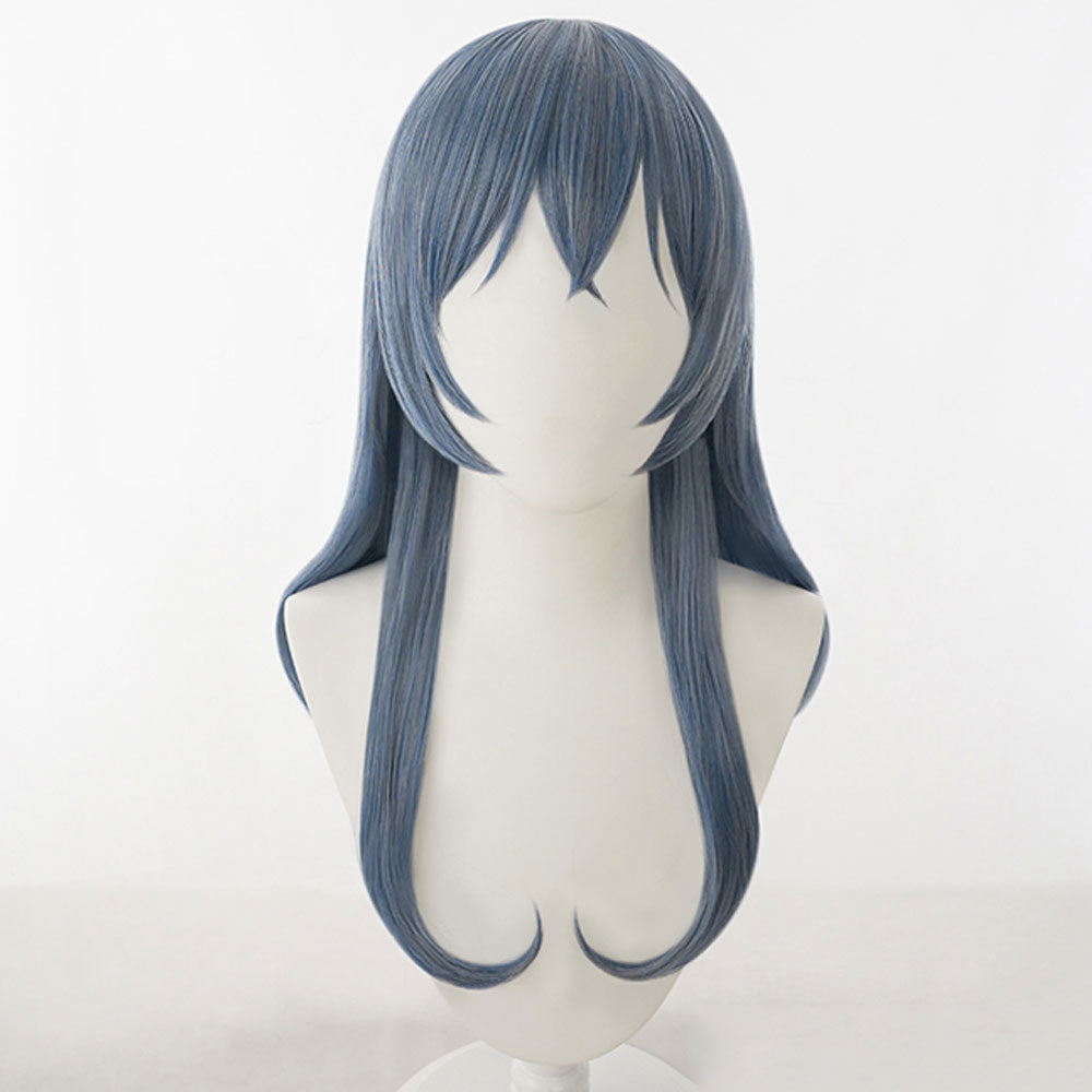 BanG Dream! RAS RAISE A SUILE Asahi Rokka LOCK Blue Cosplay Wig