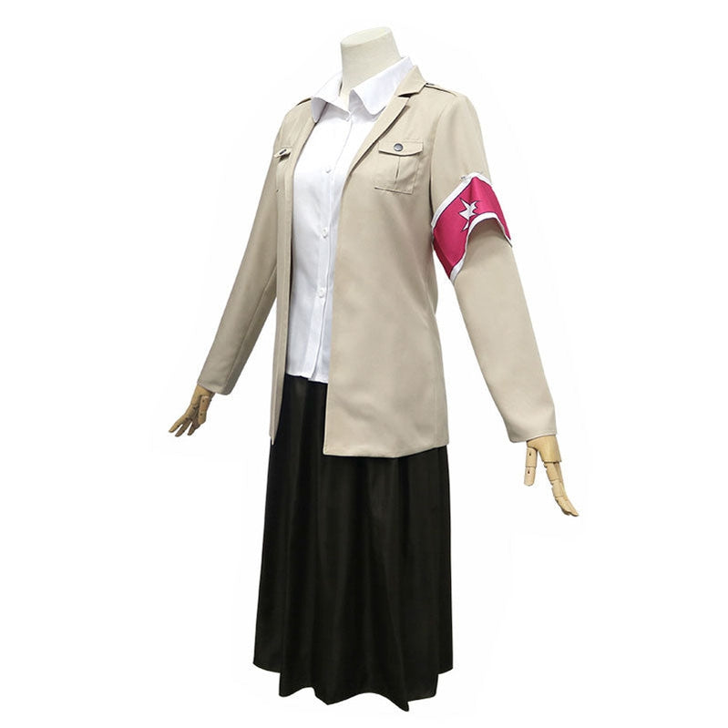 Anime Attack on Titan 4 Season Warrior Unit Pieck Finger Fullset Cosplay Costumes