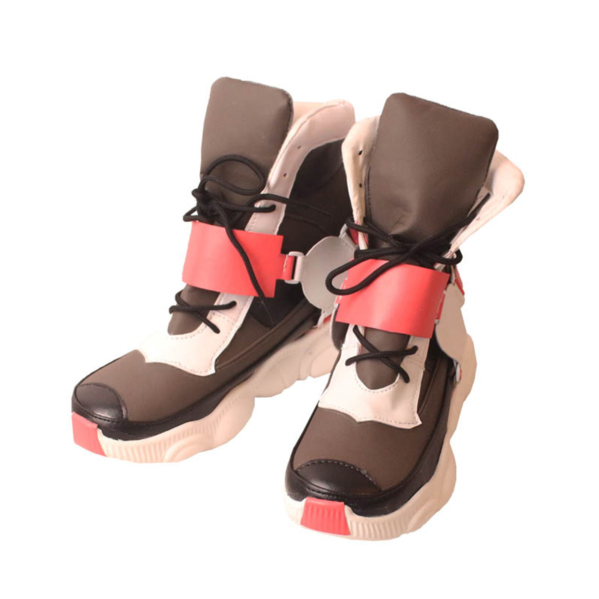 Guilty Gear Strive Asuka Black Cosplay Shoes
