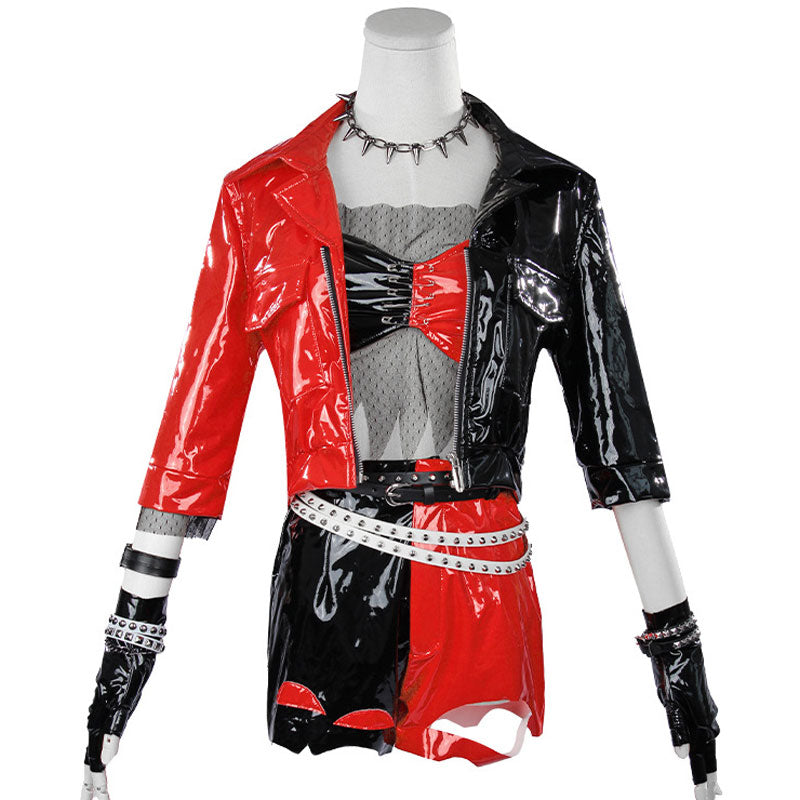 Suicide Squad Isekai Harley Quinn Dresses Halloween Cosplay Costumes