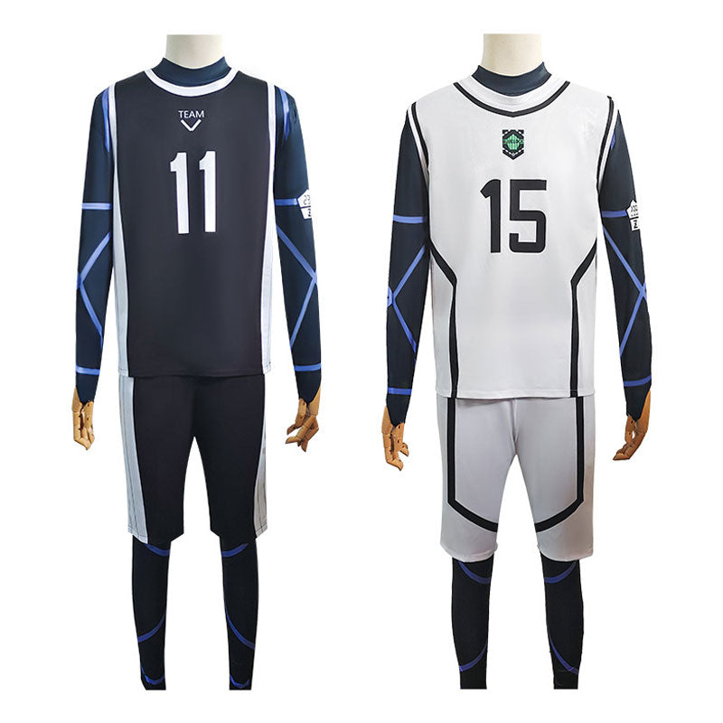 Anime Blue Lock Yoichi Isagi Onesies Jerseys Cosplay Costumes