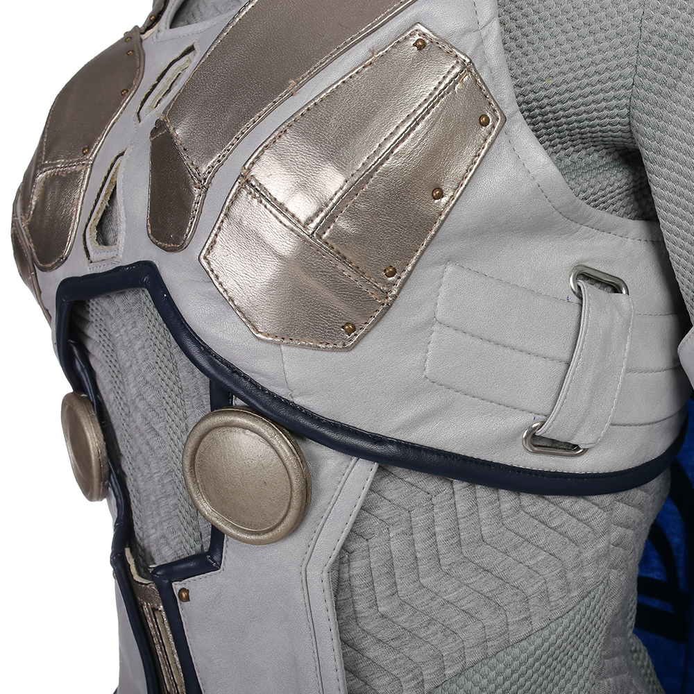 Marvel Movie Thor Ragnarok Valkyrie White War Armor Cosplay Costume  M20170176