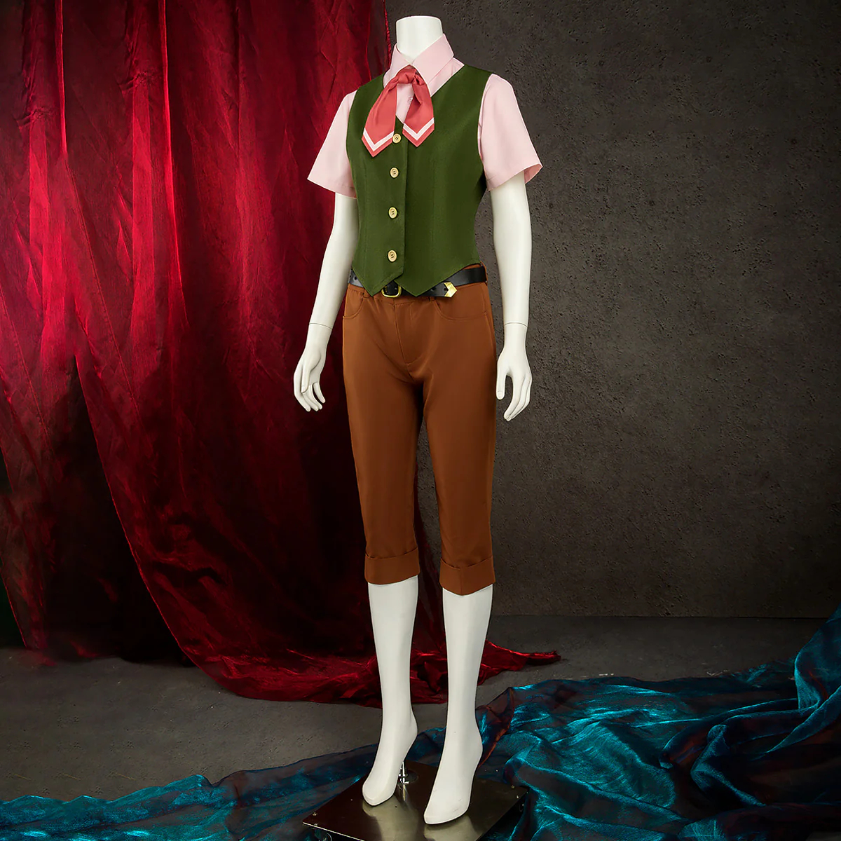 Ace Attorney Gyakuten Saiban Ema Skye Cosplay Costume