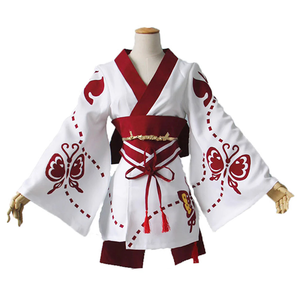 Final Fantasy XIV Clothing Lady's Yukata Redfly Cosplay Costume