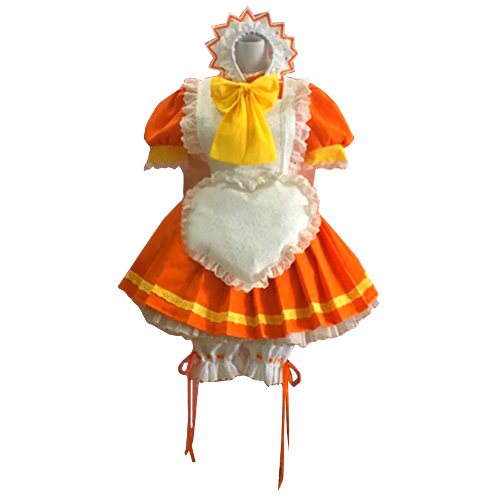 Tokyo Mew Mew Pudding Fong Maid Cosplay Costume