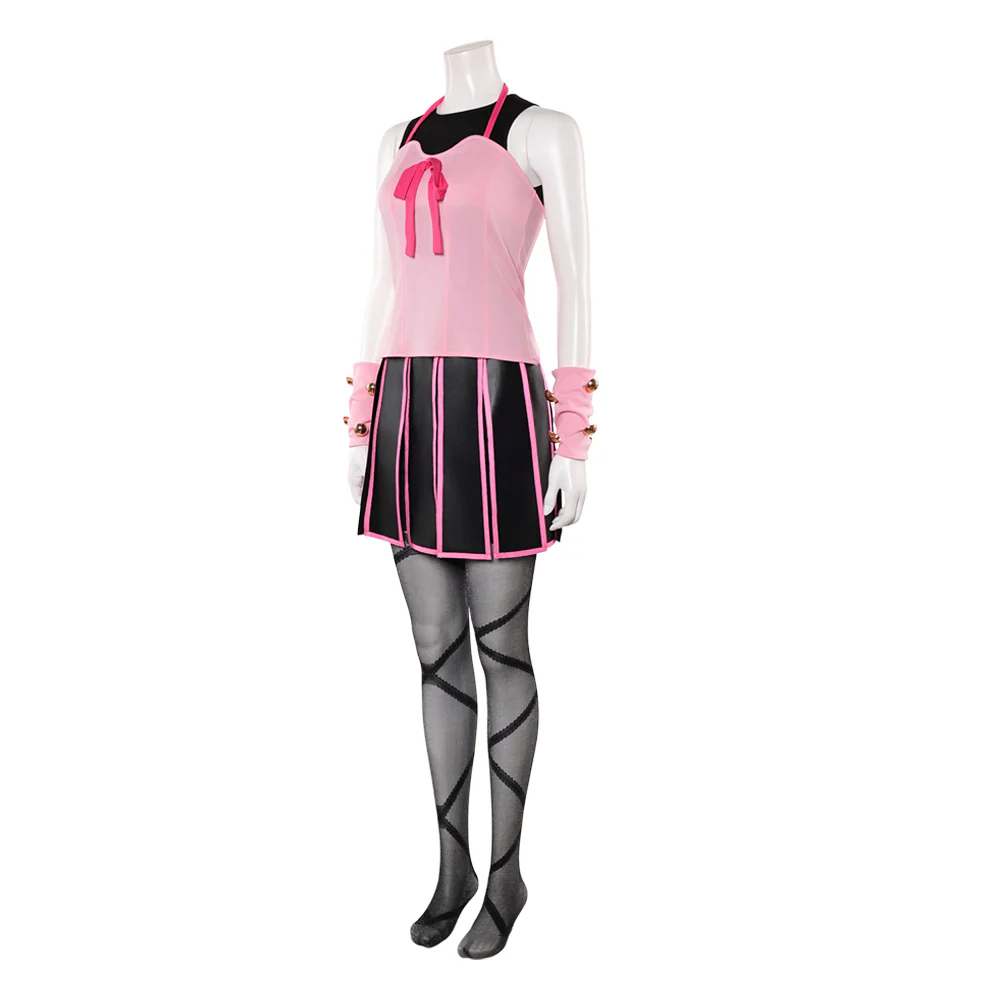 JoJo's Bizarre Adventure: Steel Ball Run Lucy Steel Pink Cosplay Costume