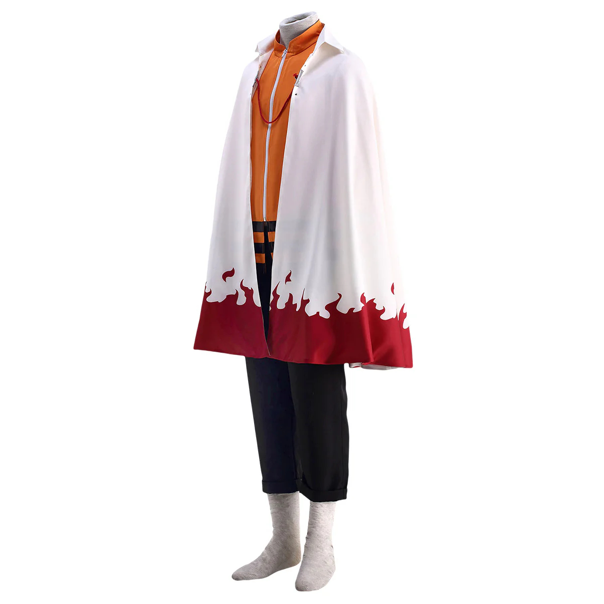 Naruto Uzumaki Seventh Hokage Cape Cosplay Costume