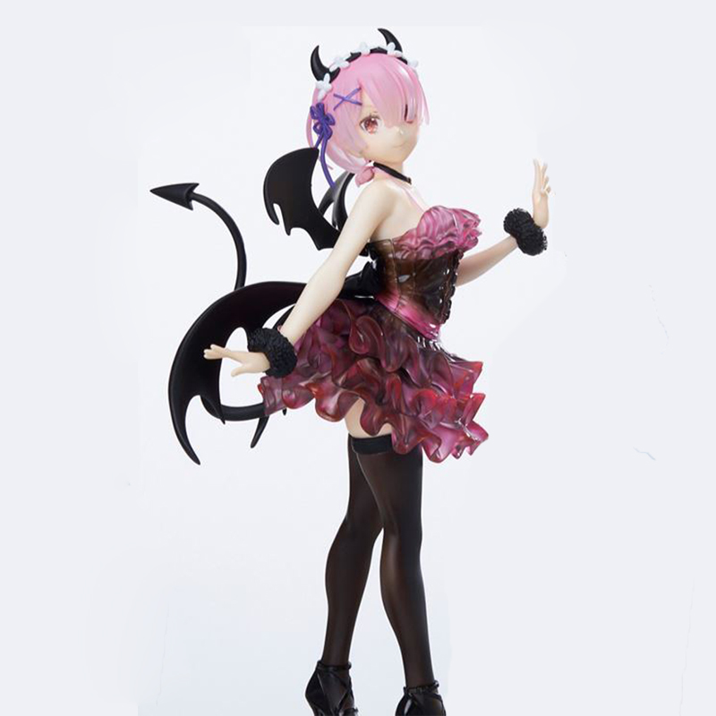 Anime Re: Life In A Different World From Zero Ram Demon Cosplay Costume