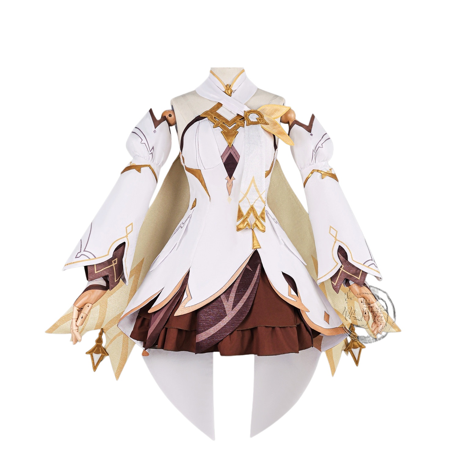 Genshin Impact Aether Traveler Lumine Cosplay Costumes Type B