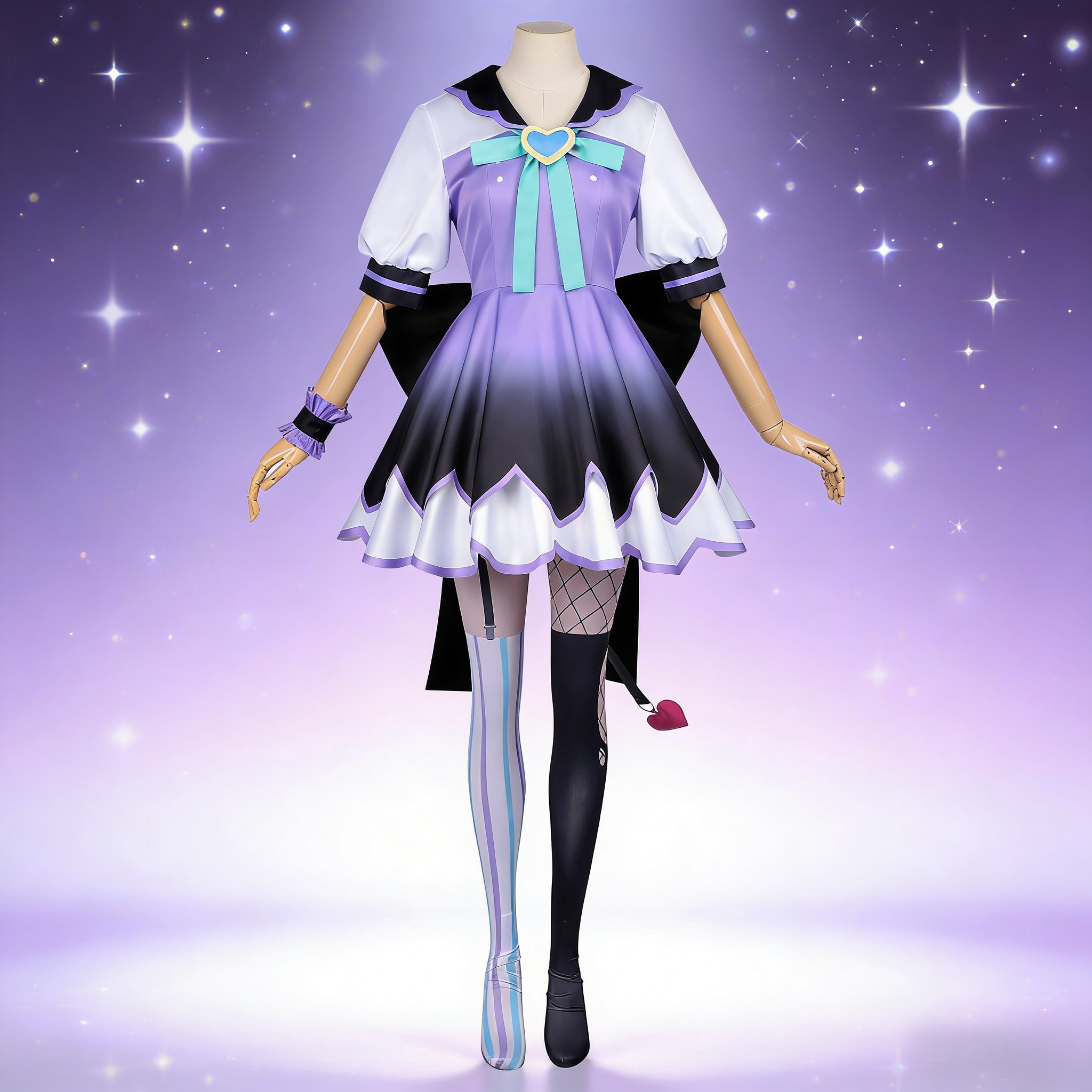 Needy Streamer Lollipop Girl Cosplay Costume Dress