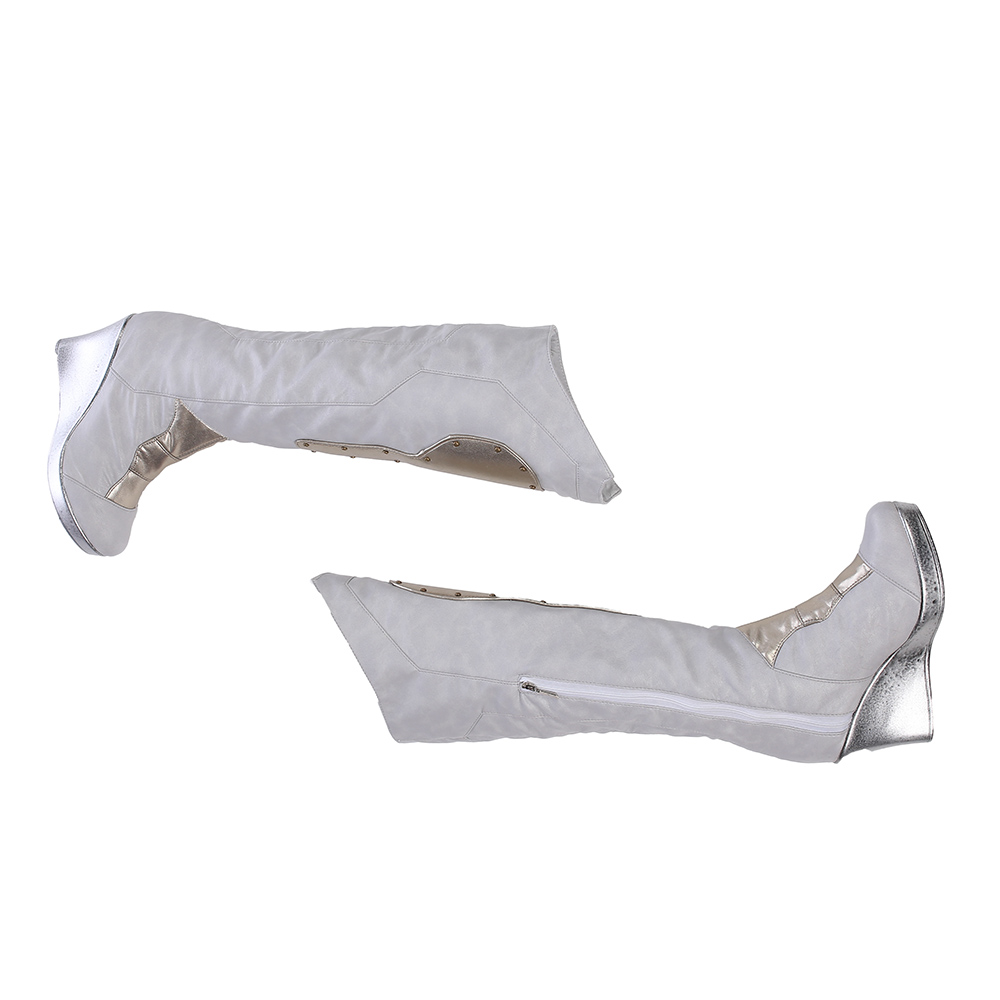 Marvel Movie Thor Ragnarok Valkyrie White War Armor Cosplay Costume  M20170176