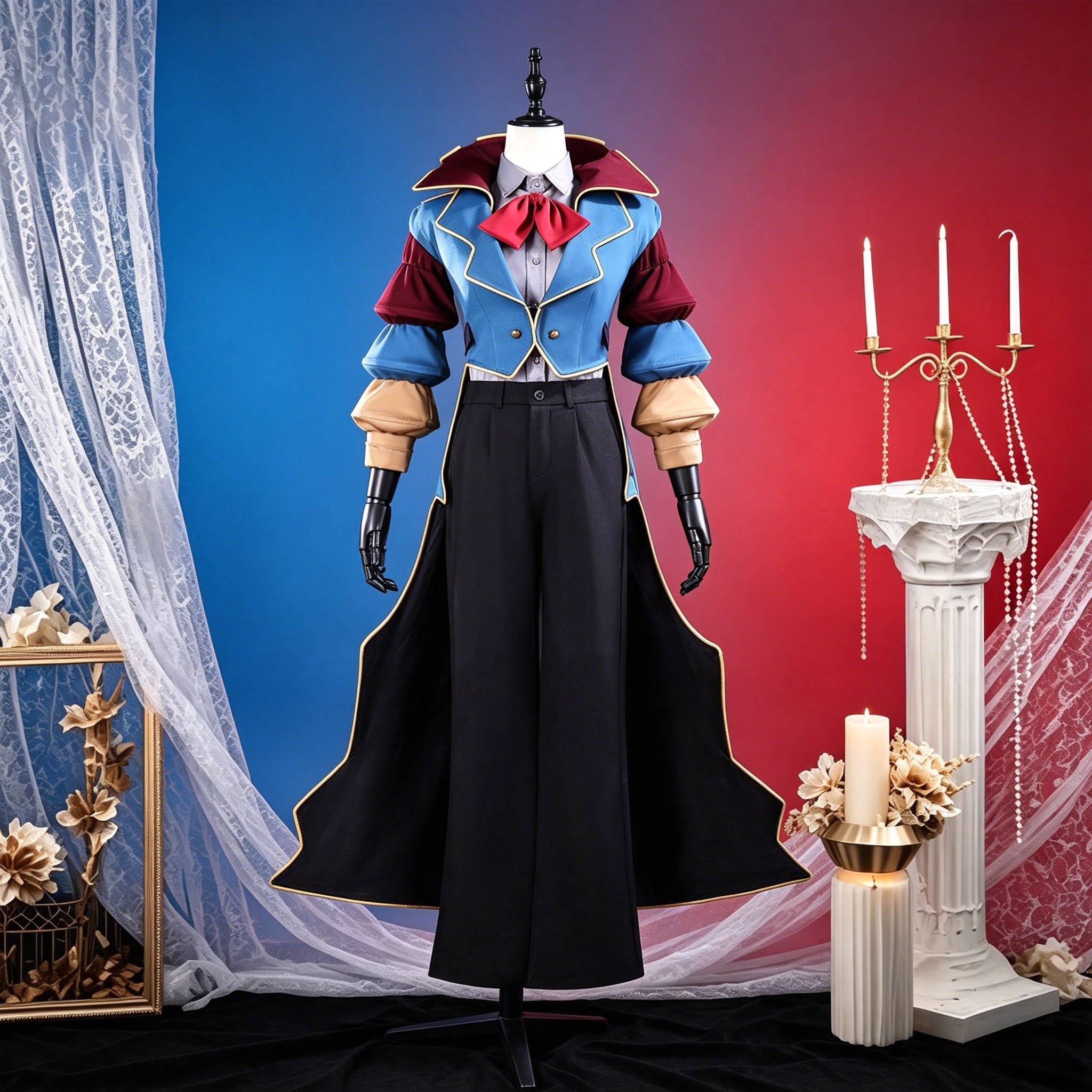 Poppy The Prototype Cosplay Costume No Pants Included Game Anime Outfit Halloween Carnival Role Play Clothes