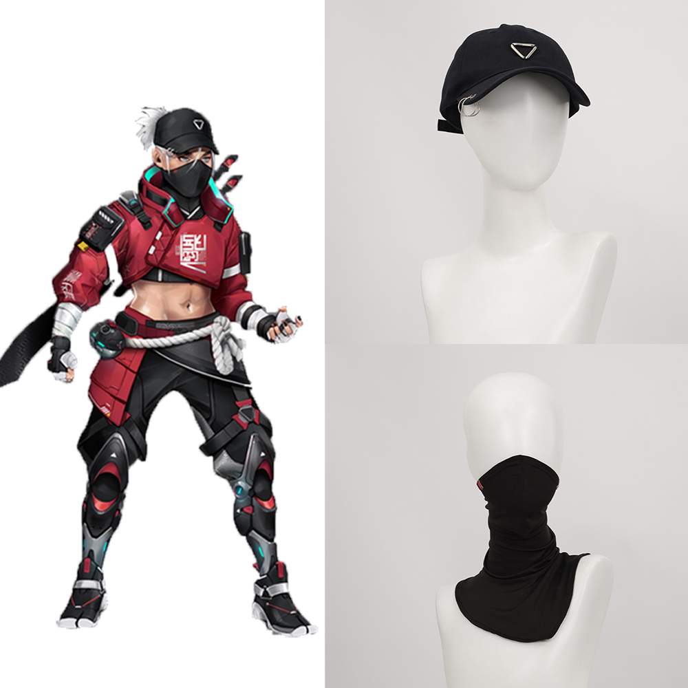 Apex Legends Wraith Street Smart Cosplay Prop Hat,Face ,Mask M20240695
