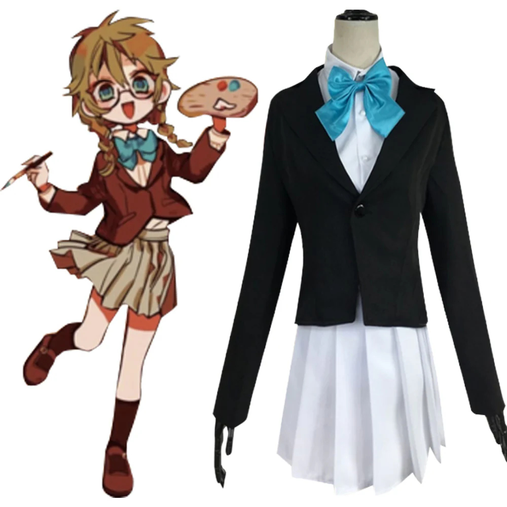 Anime Toilet Bound Hanako Kun Cosplay Costumes Mei Shijima Uniforms Halloween Party