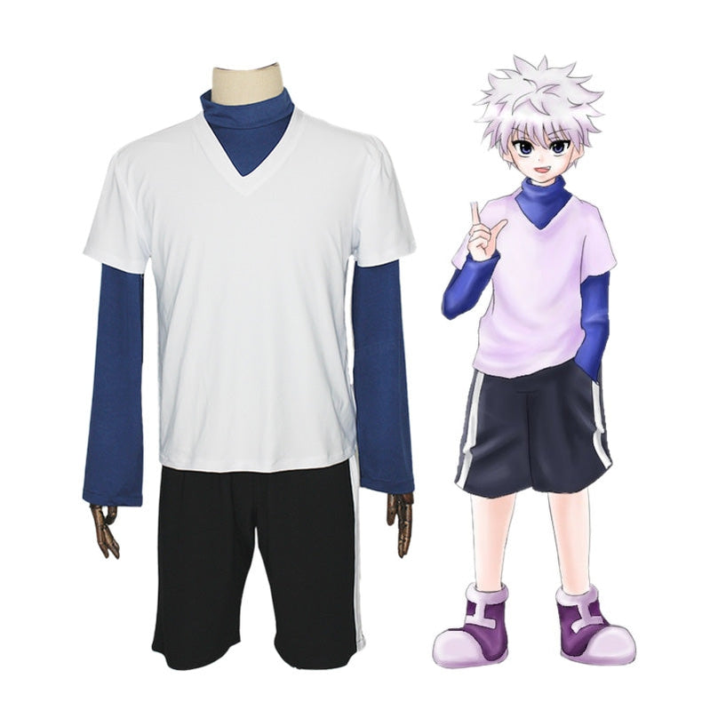 Anime Hunter × Hunter Killua Zoldyck Cosplay Costume