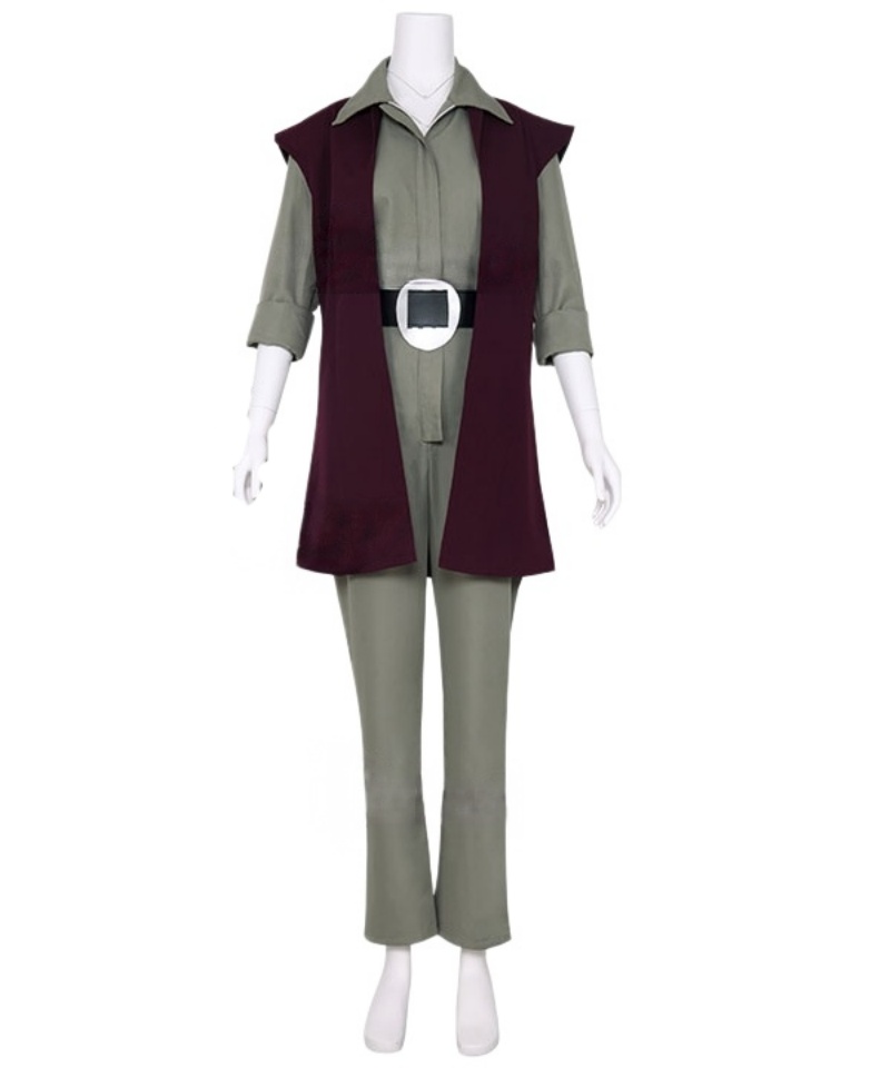 Star Wars Episode 7 The Force Awakens General Leia Organa Cosplay Costume