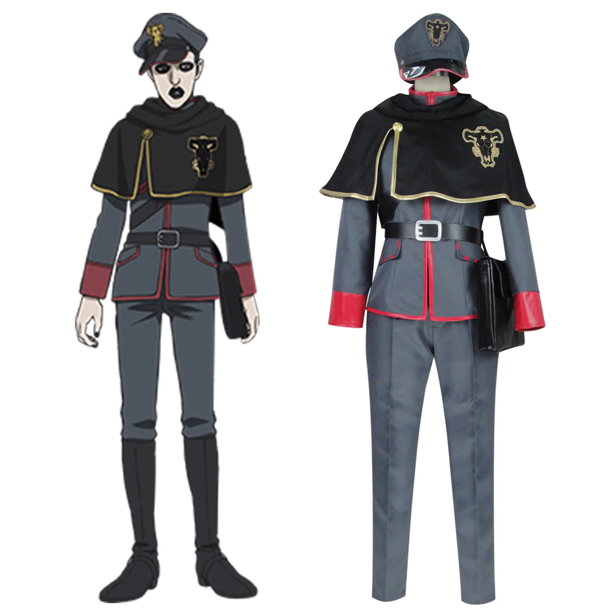 Black Clover Gordon Agrippa Cosplay Costume
