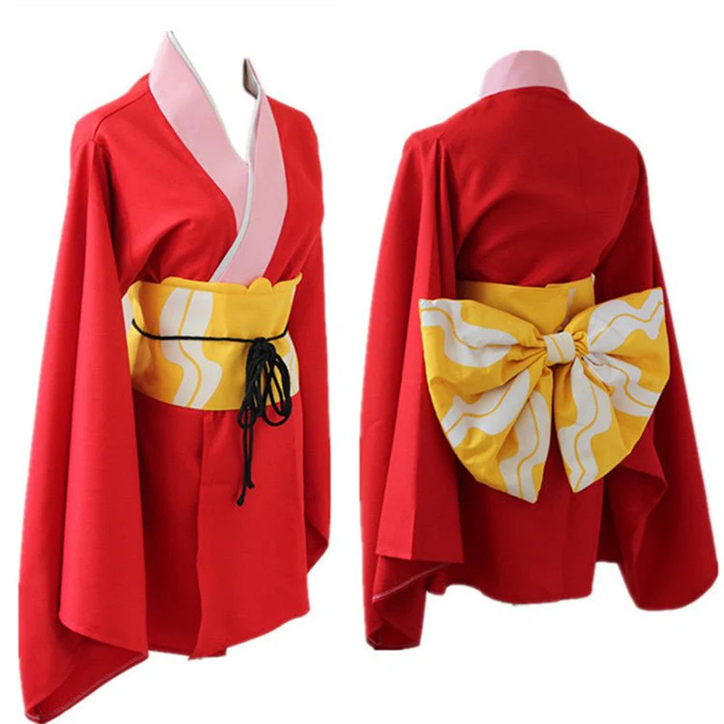 Anime GINTAMA Kagura Kimono Cosplay Costume