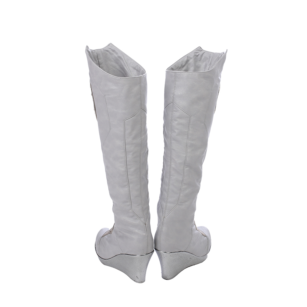 Marvel Movie Thor Ragnarok Valkyrie White War Armor Cosplay Costume  M20170176