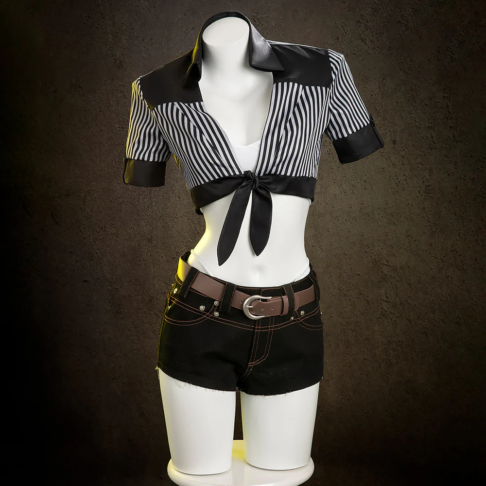 Final Fantasy VII Rebirth FF7R Tifa Lockhart Beachwear Cosplay Costume