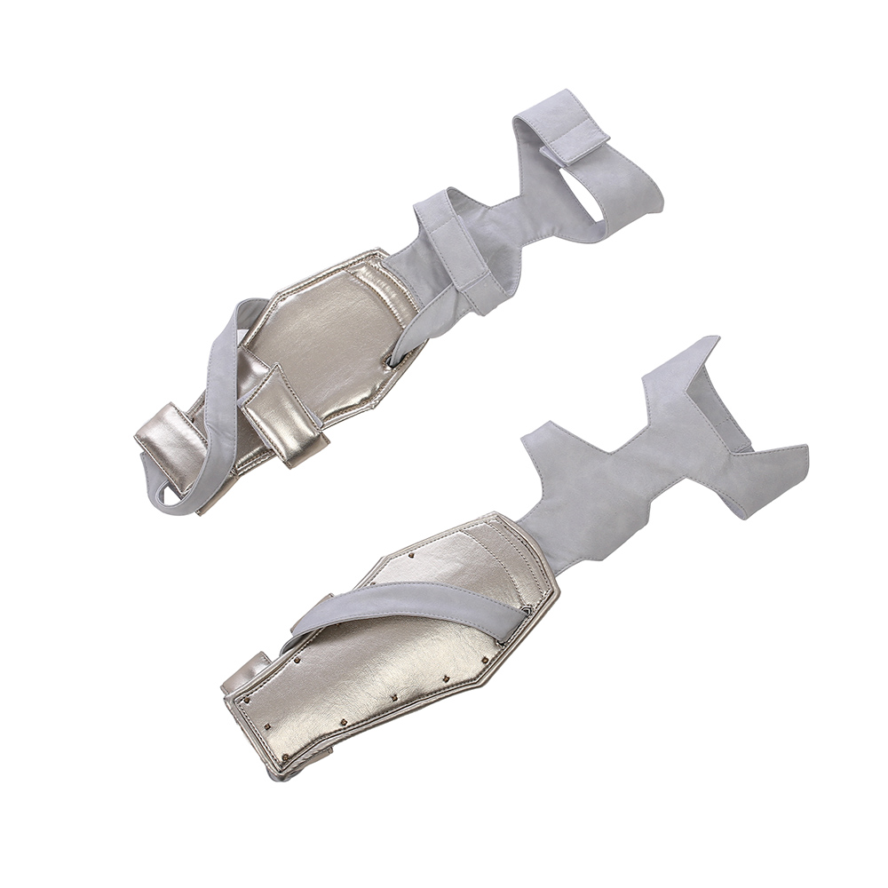 Marvel Movie Thor Ragnarok Valkyrie White War Armor Cosplay Costume  M20170176