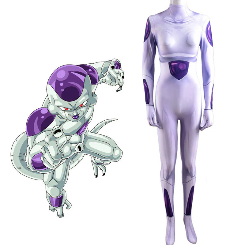 Anime Dragon Ball FighterZ Frieza Female Cosplay Costume