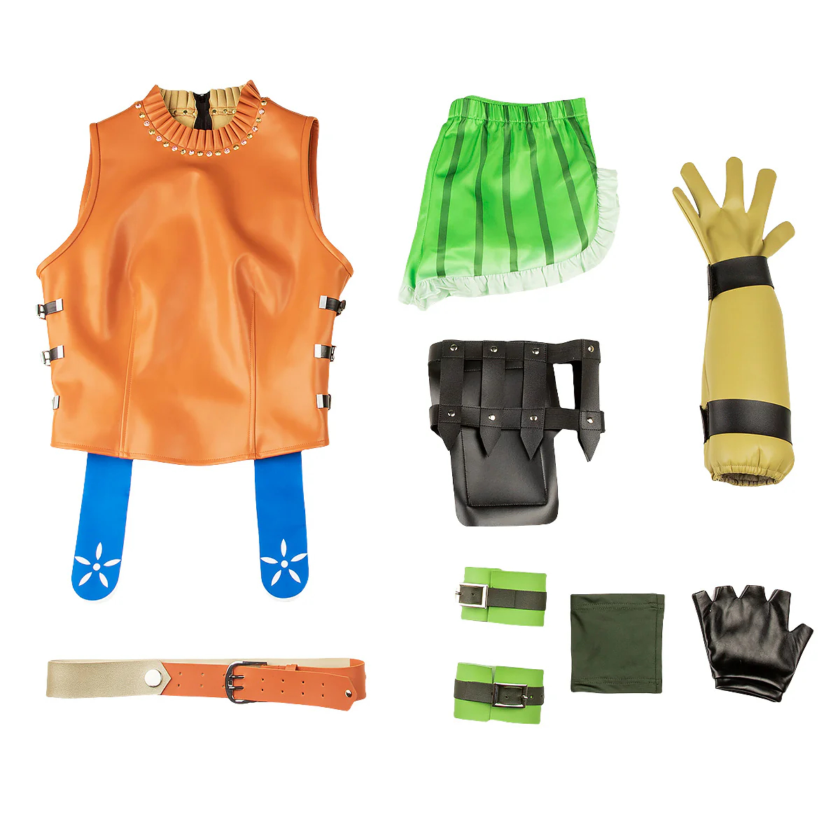 Final Fantasy X Rikku Cosplay Costume