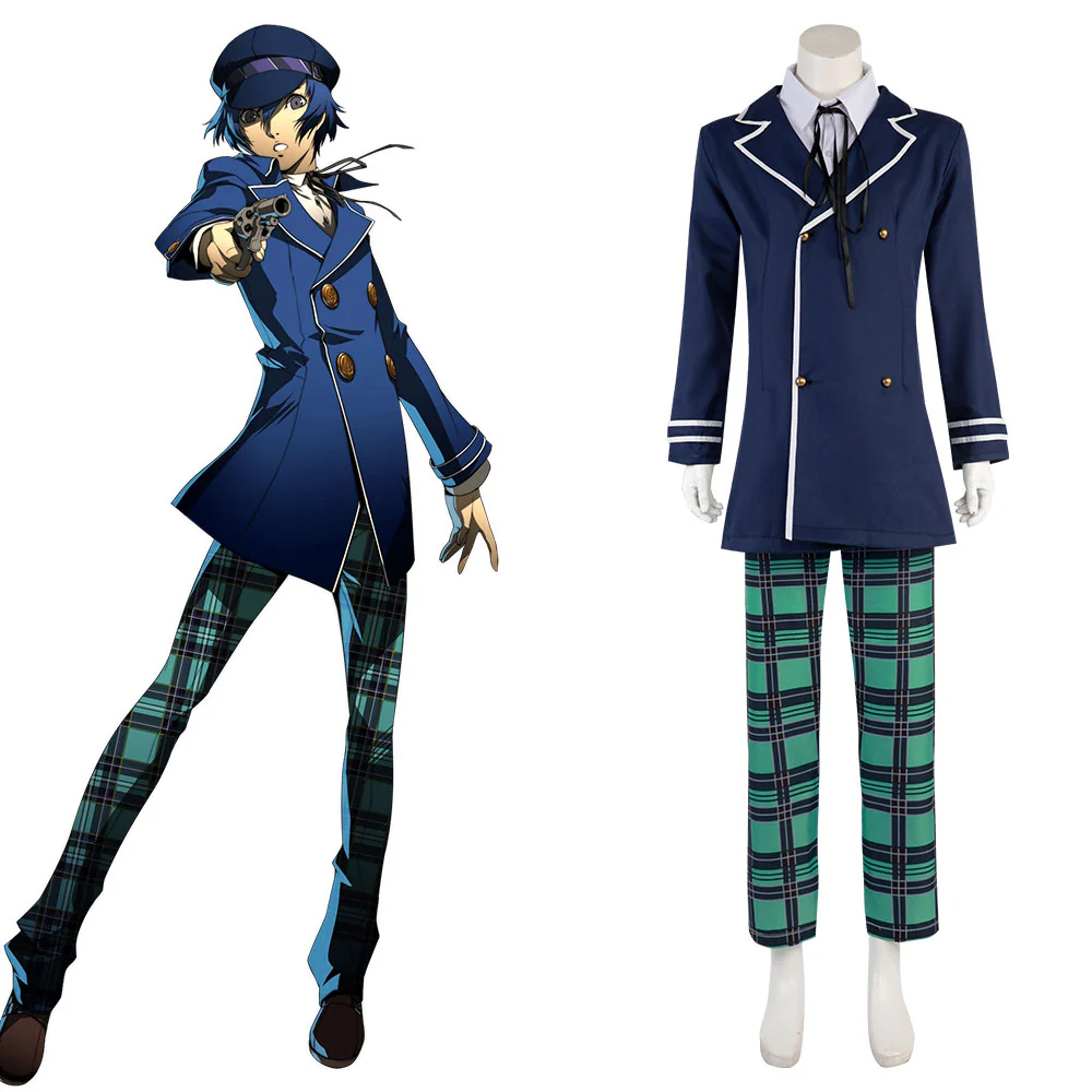 Persona 4 Shirogane Naoto Cosplay Costume