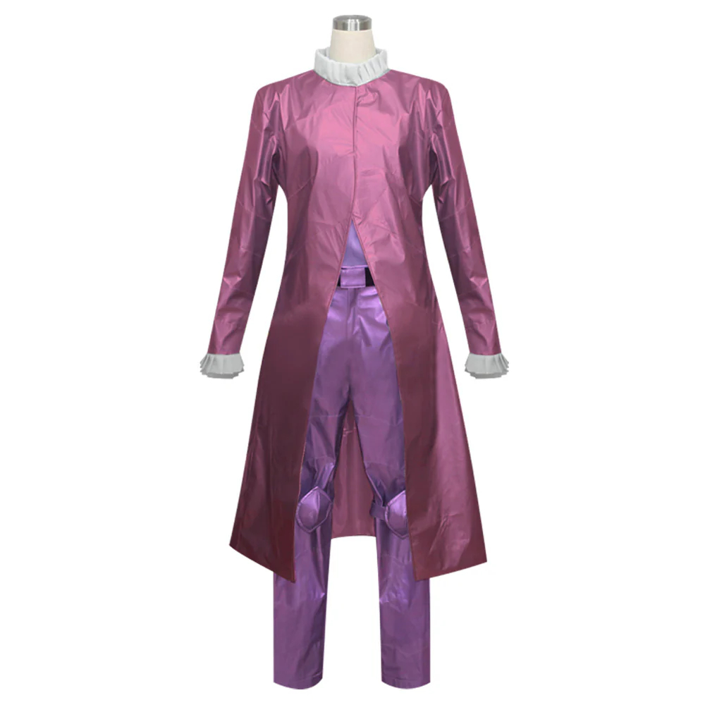 JoJo's Bizarre Adventure: Steel Ball Run Funny Valentine Pink Cosplay Costume