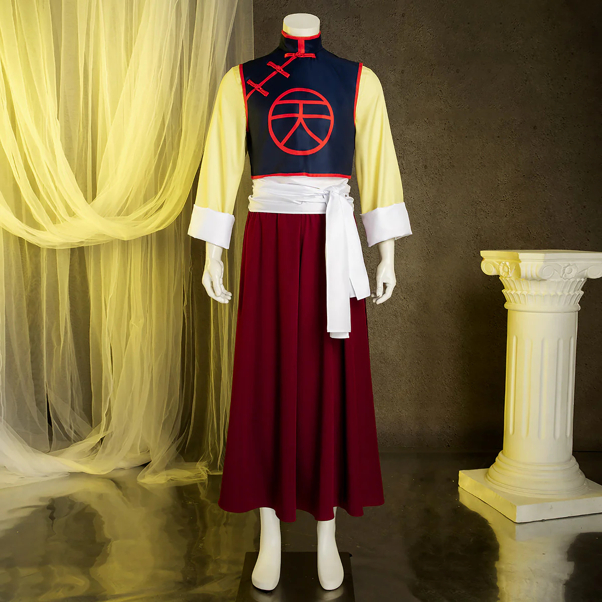 Dragon Ball Tenshinhan Cosplay Costume