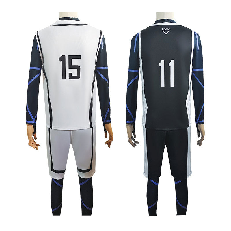 Anime Blue Lock Yoichi Isagi Onesies Jerseys Cosplay Costumes