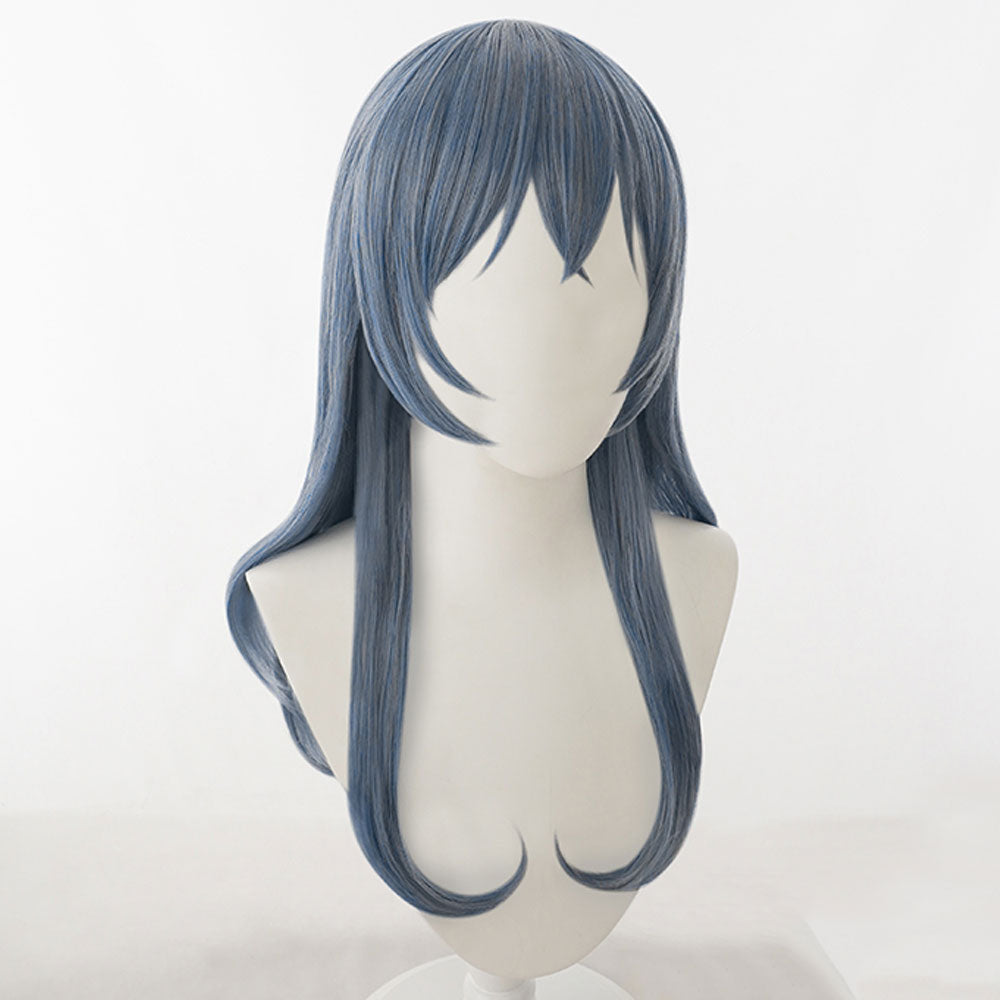 BanG Dream! RAS RAISE A SUILE Asahi Rokka LOCK Blue Cosplay Wig